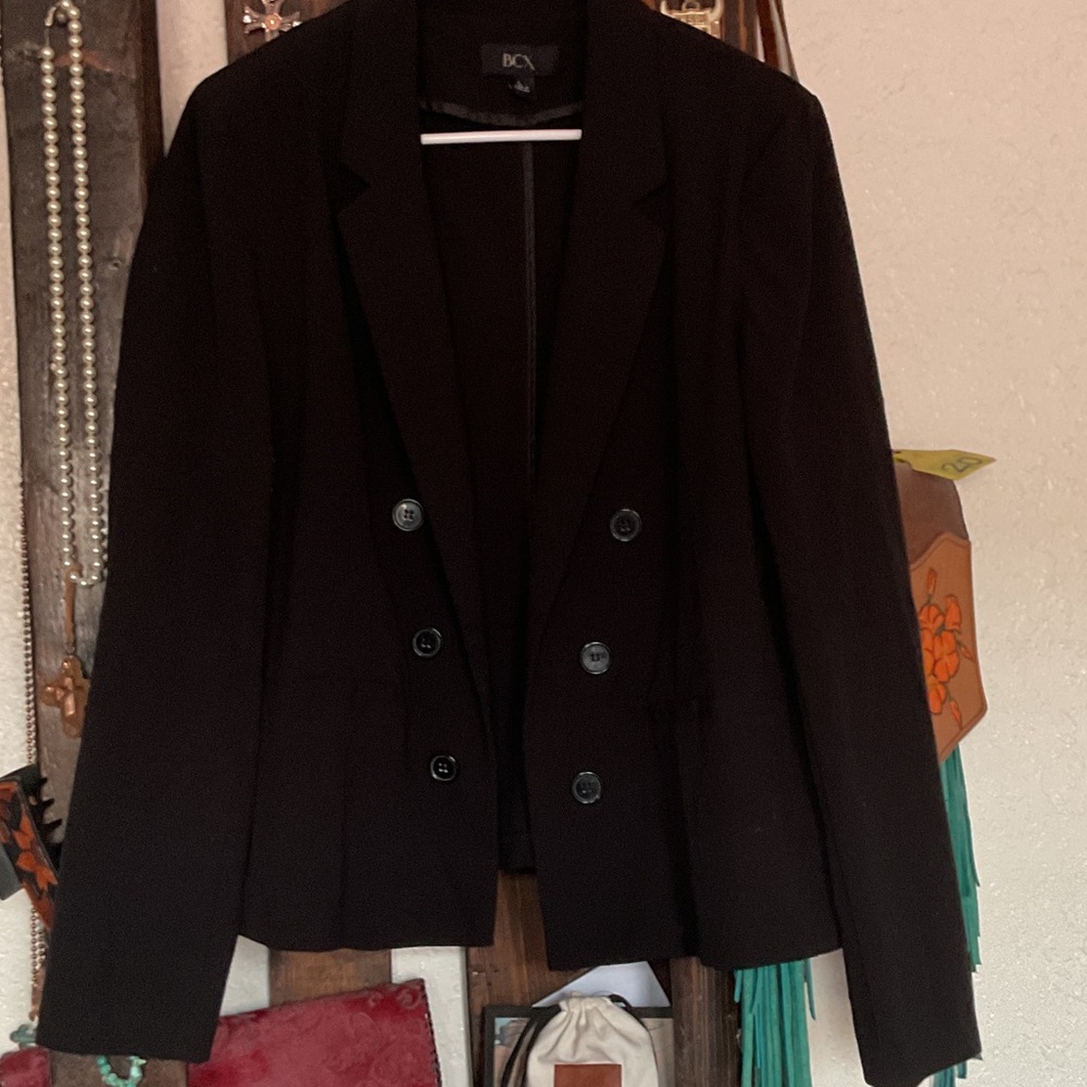 BCX Women's Elegant Black Blazer